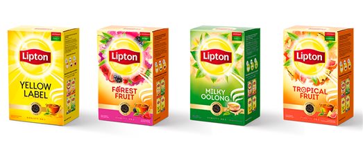 Lipton запускает свои лучшие вкусы в виде листового чая
