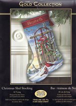 43. Dimensions 8819 Christmas Sled Stocking