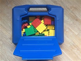 большой чемодан Мега блокс