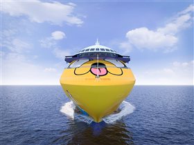 Брендированный круизный лайнер Cartoon Network Wave отправится в путь в конце 2018 года