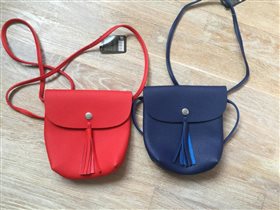 маленькие сумочки синяя и красная (см описание)