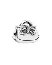 PANDORA Sparkling Handbag Silver CZ Charm