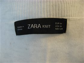 Тонкий свитерок Зара р. 42 новый. 200 руб.