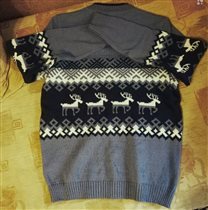 Джемпер с оленями