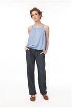 Топ цвет ГОЛУБОЙ из бамбука