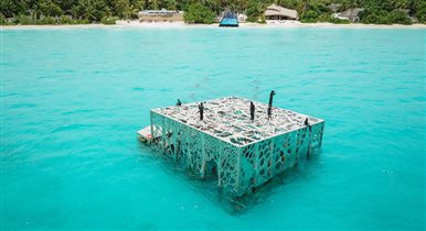 Первый подводный музей на Мальдивах