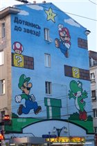 Марио и Луиджи в центре Москвы