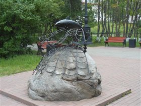 Мурманск Памятник треске