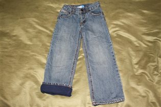 джинсы на флисе, цена 300