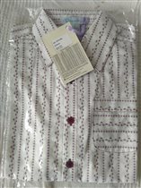 Рубашка белая с рисунком V-day. размер 8 лет, 400 