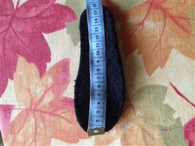 Ботинки стелька замер