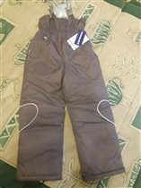 Kerry зимний  полукомбинезон для девочки  рост 140