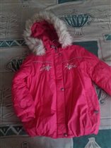 Куртка  Kerry зимняя для девочки р.116  