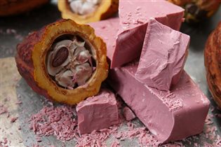Новый шоколад KitKat Ruby - почему розовый?