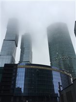 Башни в тумане (Москва-сити)