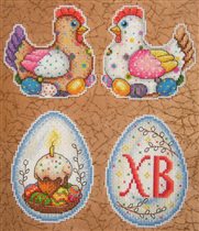 Пасхальные штучки: курочка и яйцо