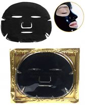 Коллагеновая увлажняющая черная маска для лица