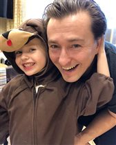 Сергей Безруков с дочкой: 'Глаза папины и улыбка одинаковая!'