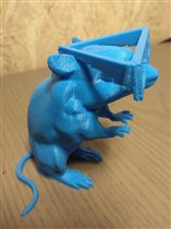 Крыса с 3D-очками
