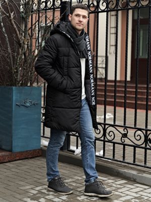 Полупальто мужское 'Тулон', black