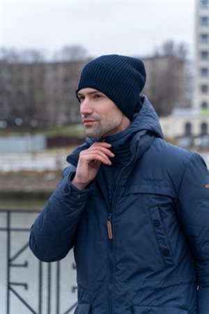 Парка пуховая мужская 'Неаполь',dark navy