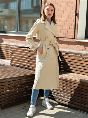 Тренчкот женский 'Париж2', creme brulle