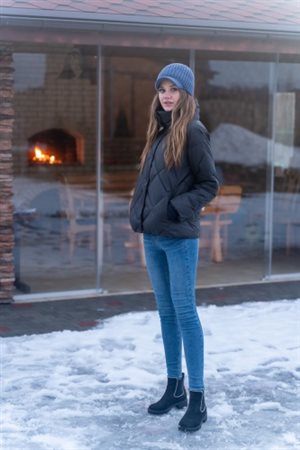 Куртка демисезонная 'Генуя', арт. 12 041, black