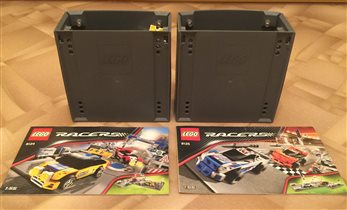 Наборы LEGO racers  8124 и 8125 