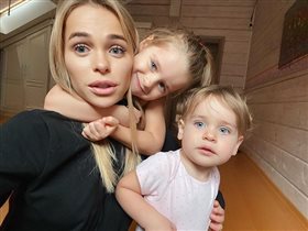 Анна Хилькевич с дочками: 'Всегда знала, что у меня будет сын-брюнет!'