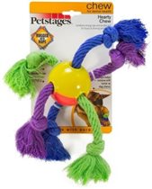 Petstages игрушка для щенков Puppy 'Мячик с каната