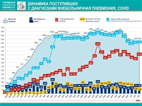 Главврач 15 больницы: 'За один день праздников - сразу 118 новых пациентов с коронавирусом'