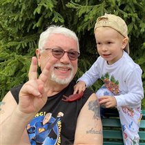 Владимир Винокур с единственным внуком: 'Что за нудная борода!'