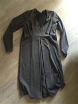 Женское тёплое платье, р48-50