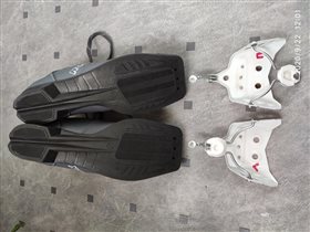 Ботинки лыжные (крепление три дырки) рр 37 