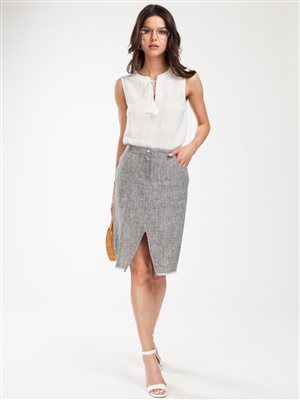 Девур блузка белая