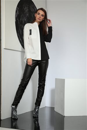 Buter рубашка черно-белая