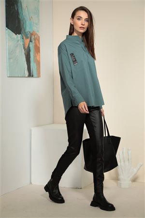 Buter рубашка бирюзовая