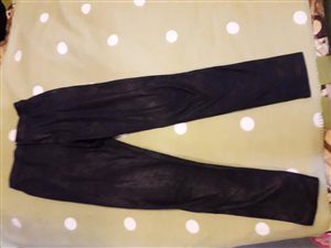 Брюки под замшу р.XS-S