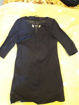 Платье Lime размер S очень темно-синее