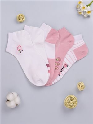  Красивые носочки розовый,белый р.36-41