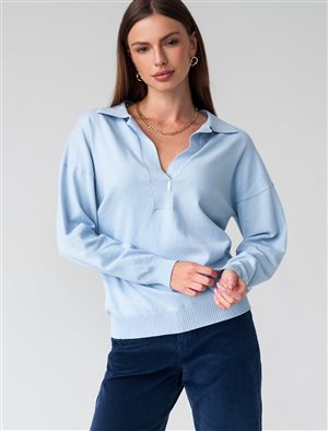 Вилатте джемпер голубой