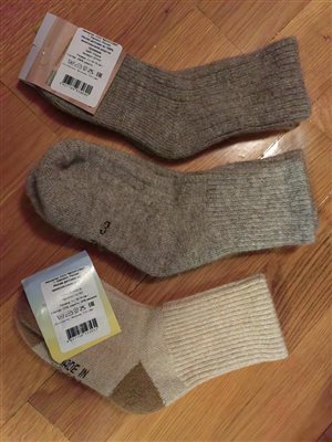 Новые шерстяные носки