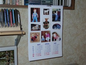 Календарь с внучкой_2