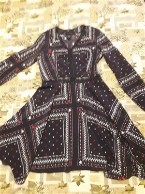 Платье  BEFREE р.S, цвет темно-синий