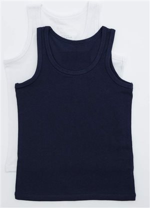 комплект две майки 158-164р 500руб белая и синяя