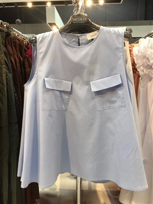 VICOLO  блуза голубая р.М цена 2300=