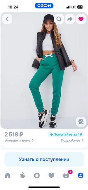 Брюки утепленные LAINA 56/58