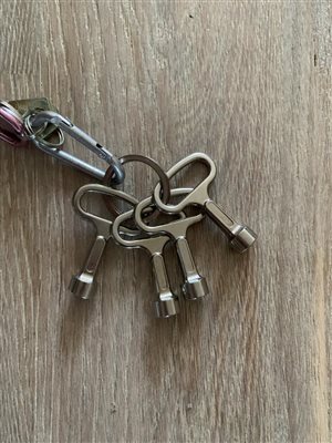 трехгранные ключи по 150р