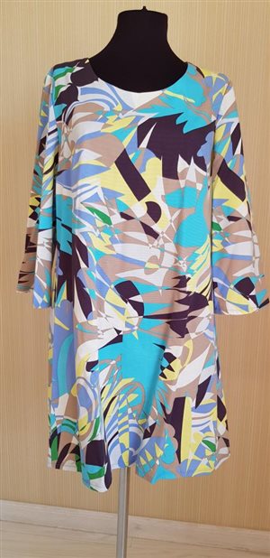 голубое платье р.46/48 - 1500=