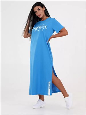 Платье длинное оверсайз 62